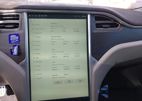 2016 Tesla Model S 90D/P100D/P85D/P90D z USA, uszkodzony, nr VIN 5YJSA1E49GF126764